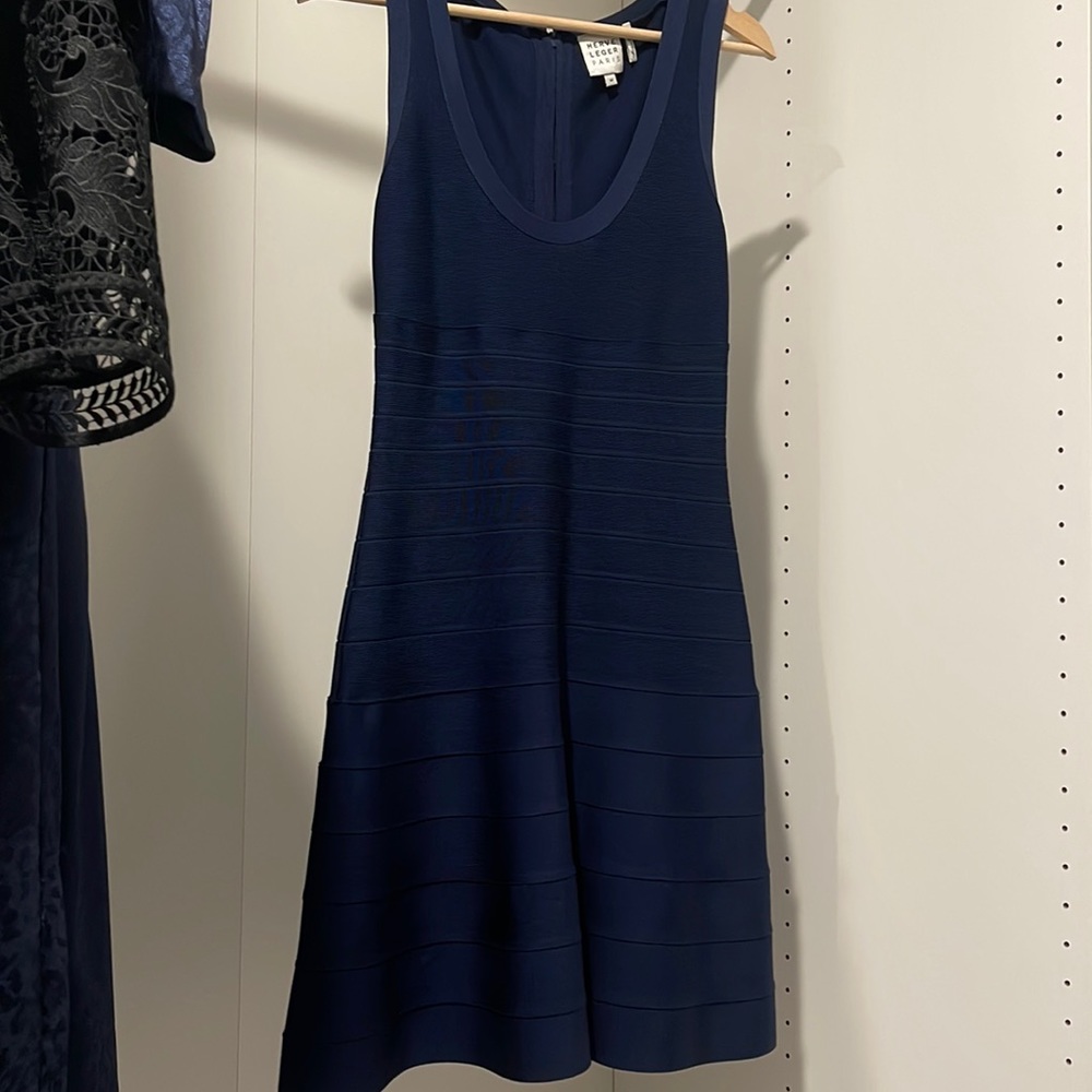 Herve Lerger size M Navy Blue